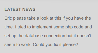 Latest News